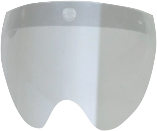 AFX 3-Snap Flip Shield - Short - Silver Mirror 0131-0091