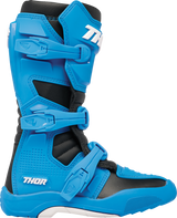 THOR Youth Blitz XR Boots - Black/Blue - Size 5 3411-0735