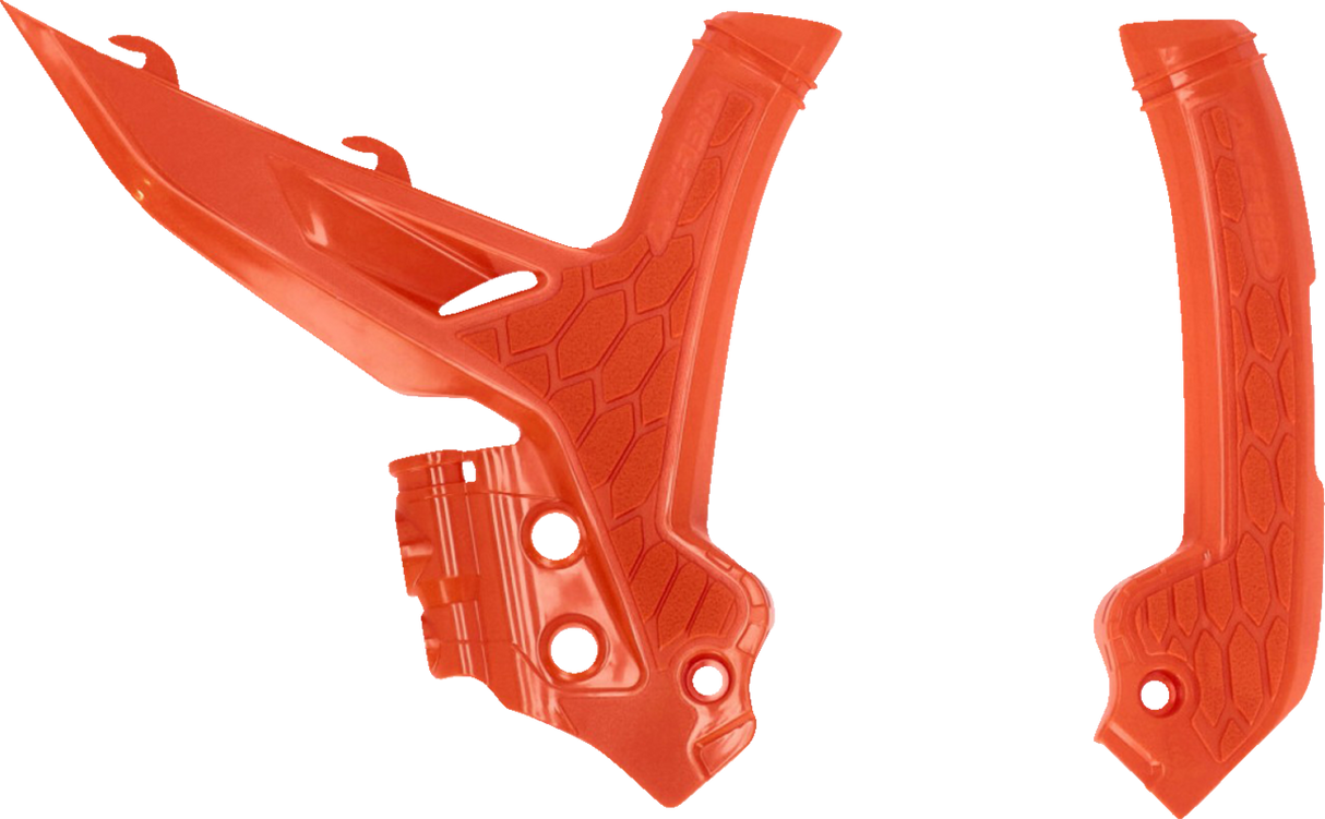 ACERBIS X-Grip Frame Guards - OEM '16 Orange - KTM 2975045226