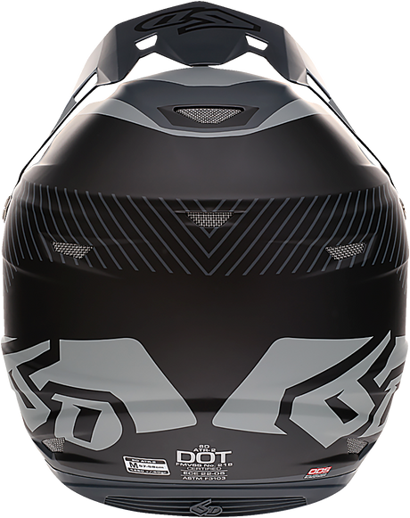 6D ATR-2 Helmet - Fusion - Black - Large 12-2907
