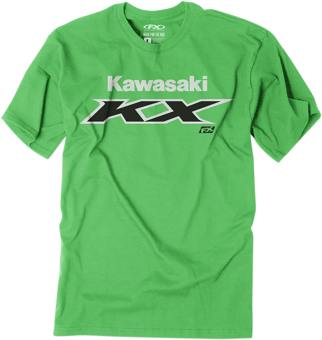 FACTORY EFFEX Youth Kawasaki KX T-Shirt - Green - Small 23-83100