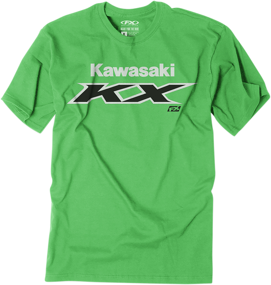 FACTORY EFFEX Camiseta Kawasaki KX juvenil - Verde - Pequeña 23-83100 