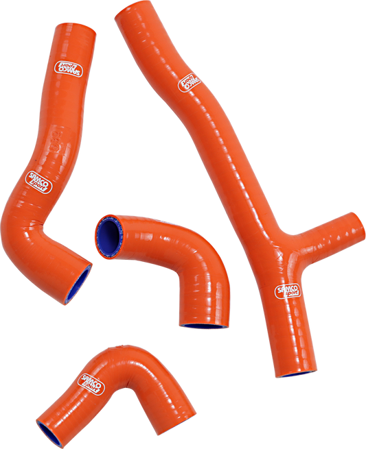 MOOSE RACING Radiator Hose Kit - Orange - KTM KTM120-OR