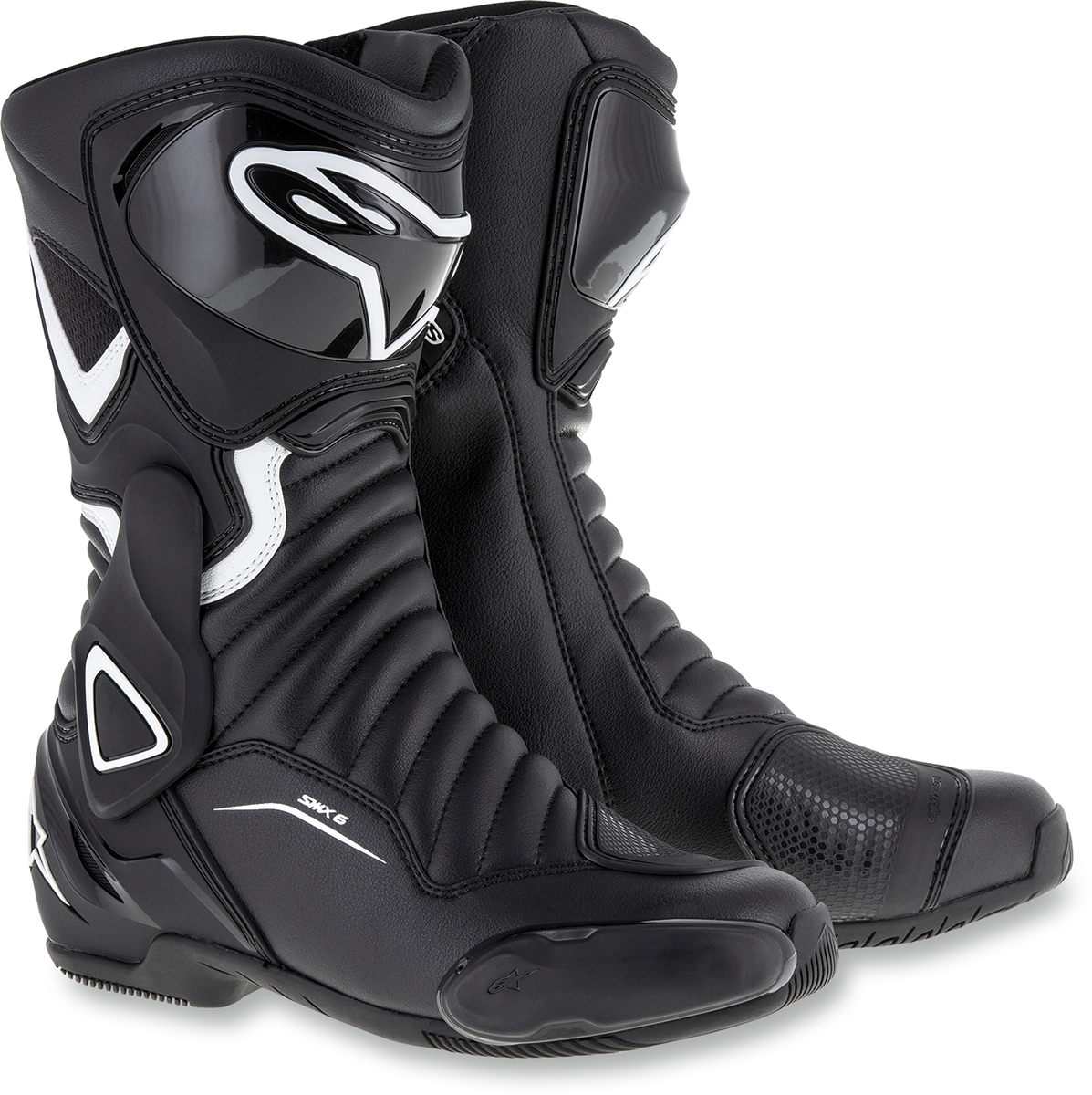 ALPINESTARS Stella SMX-6 v2 Boots - Black/White - US 8.5 / EU 40 2223117-12-40