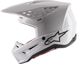 ALPINESTARS SM5 Helmet - Solid - Gloss White - 2XL 8303121-2180-2X
