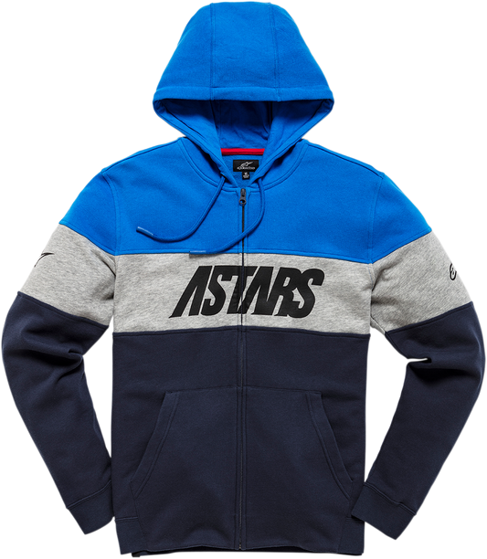 ALPINESTARS Grupo Zip Hoodie - Blue/Navy - Large 1210533007270L