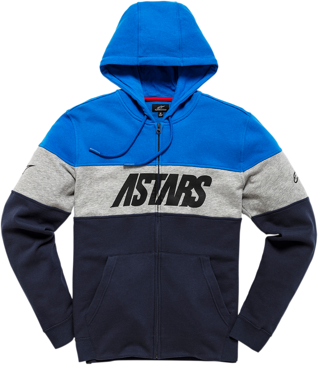 ALPINESTARS Grupo Zip Hoodie - Blue/Navy - XL 1210533007270XL