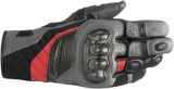 ALPINESTARS Belize Drystar® Gloves - Black/Anthracite/Red - Large 3526718-1036-L