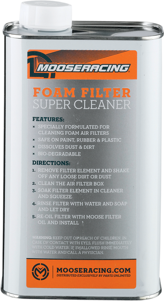 MOOSE RACING Biodegradable Air Filter Cleaner - 1L DT-20-50