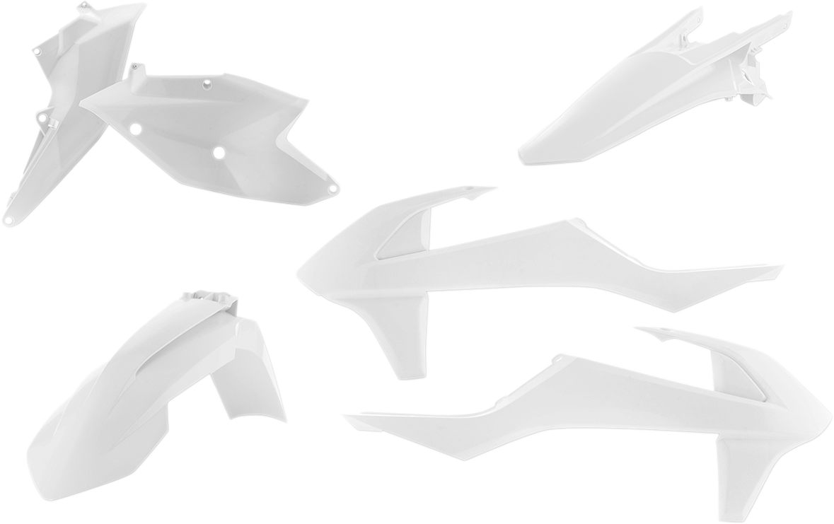 ACERBIS Standard Replacement Body Kit - White 2634060002