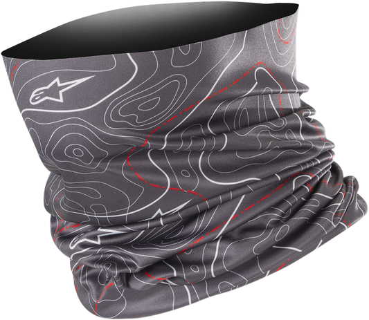 ALPINESTARS Neck Tube - Contours - Charcoal 47592191443