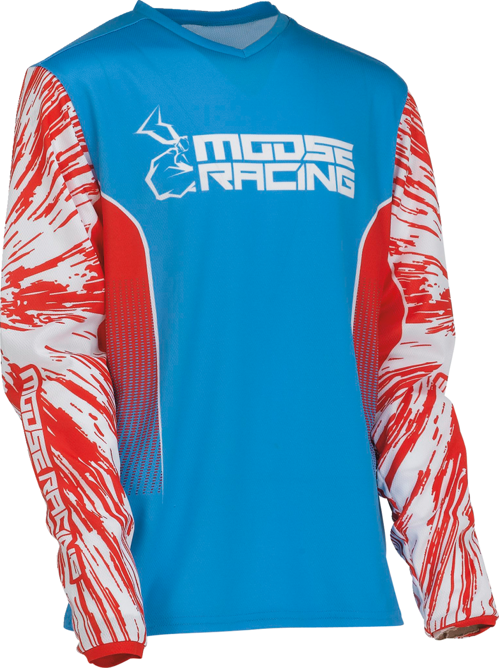 Camiseta juvenil MOOSE RACING Agroid - Rojo/Blanco/Azul - XS 2912-2261 