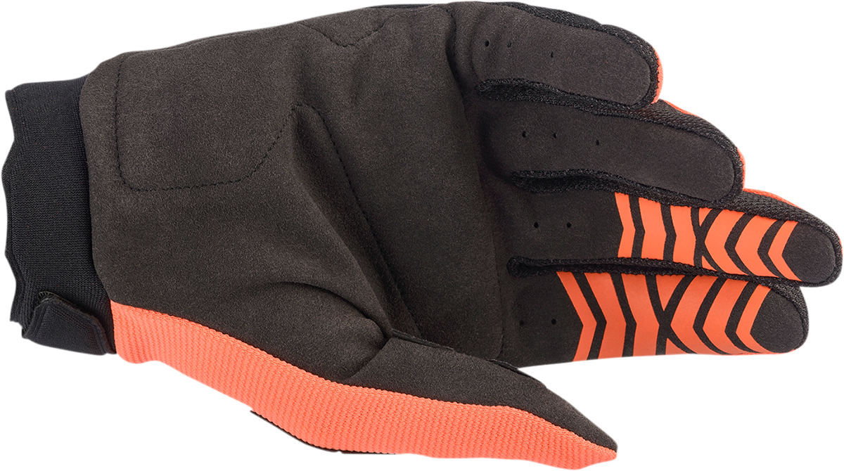 Guantes ALPINESTARS Full Bore - Naranja/Negro - Grande 3563622-41-L 