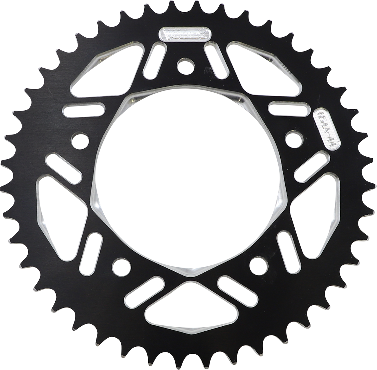 VORTEX Aluminum Sprocket - Black - Rear - 44 Tooth 654AZK-44