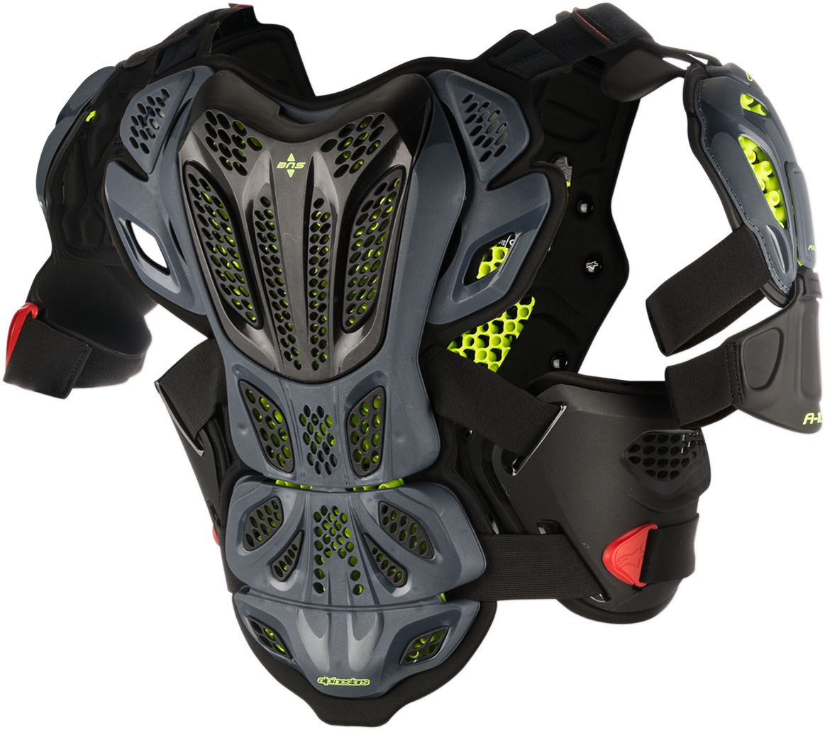 ALPINESTARS A-10 Full Chest Protector - Black/Red - XS/S 6700517-1431-XS