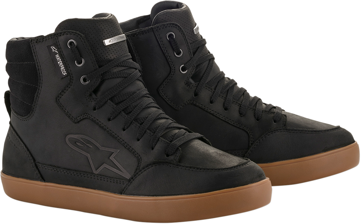 ALPINESTARS J-6 Waterproof Shoes - Black Gum - US 14 2542015-1084-14