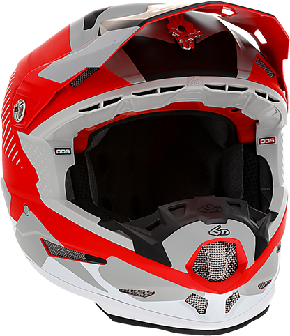 6D ATR-2 Helmet - Fusion - Red - Small 12-2935