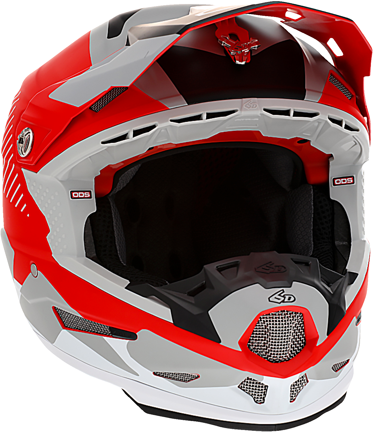 6D ATR-2 Helmet - Fusion - Red - Medium 12-2936