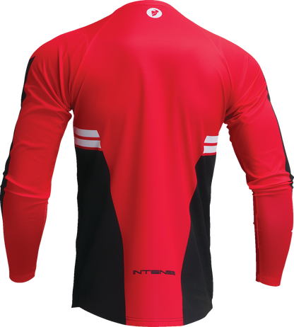 THOR Intense Assist Berm Long-Sleeve Jersey - Red/Black - XL 5020-0232