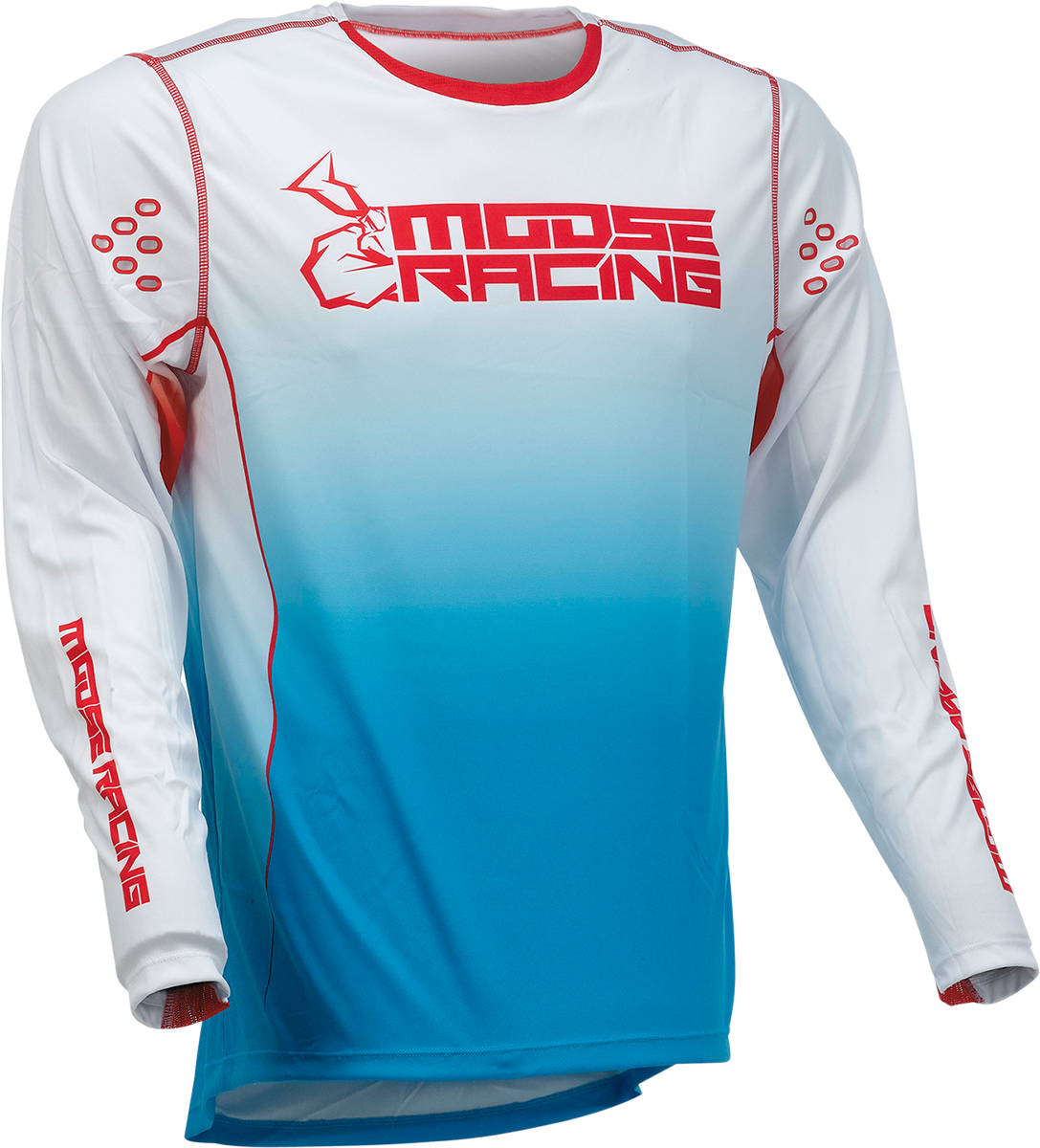 MOOSE RACING Agroid Jersey - Red/White/Blue - Small 2910-6988