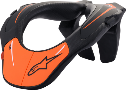 ALPINESTARS Youth Neck Support - Black/Orange - One Size 6540118-14-OS