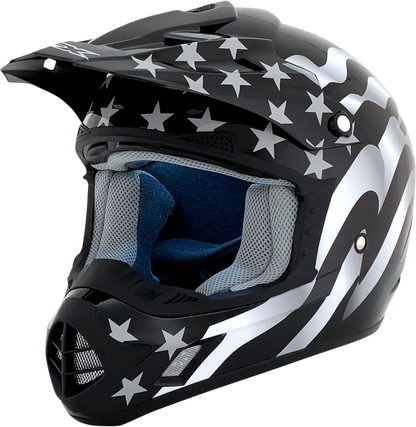 AFX FX-17 Helmet - Flag - Stealth - 3XL 0110-7629