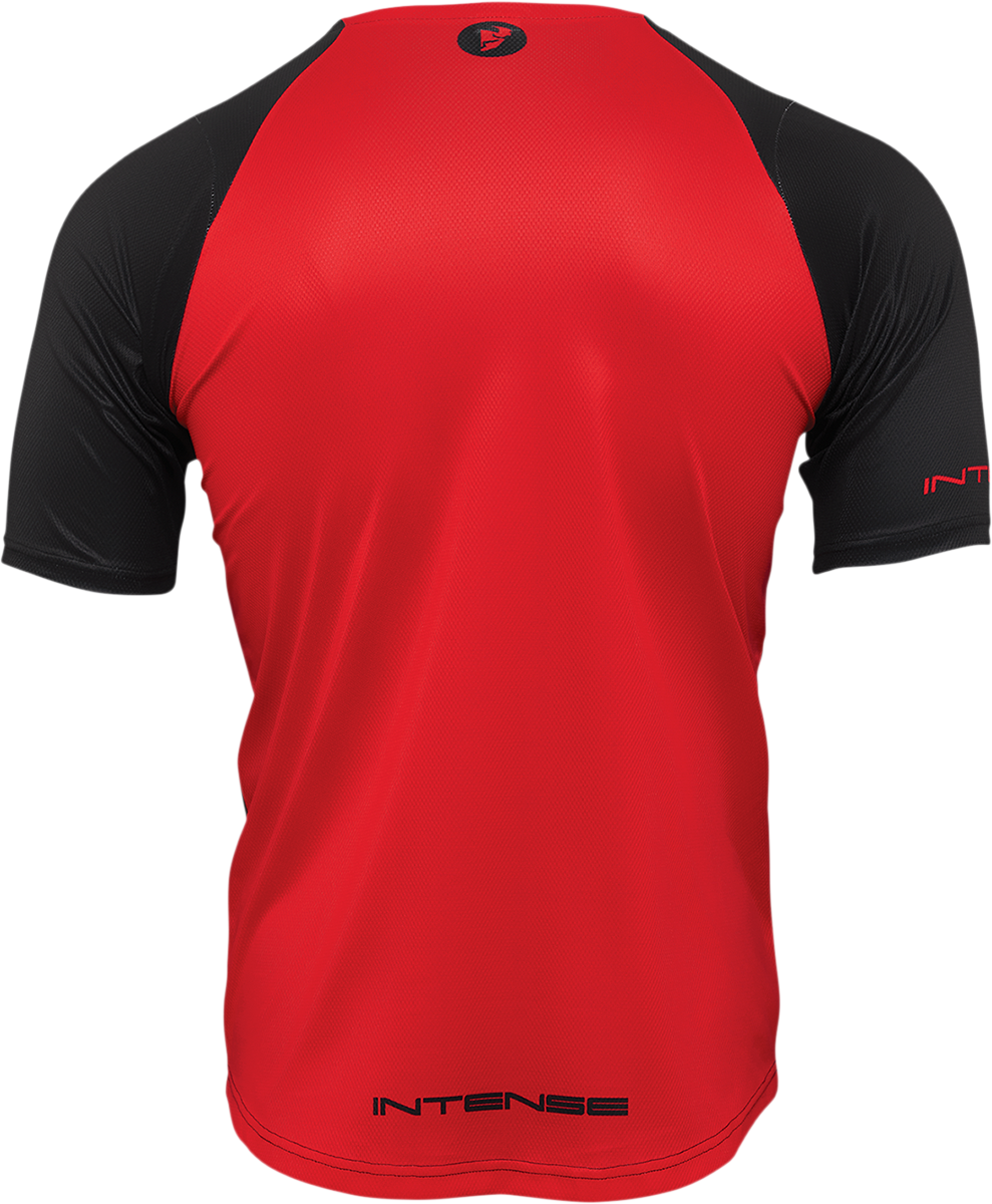 THOR Intense Dart Jersey - Black/Red - Medium 5120-0152