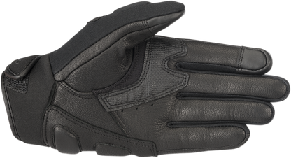 ALPINESTARS Faster Gloves - Black/Black - Medium 3567618-1100-M