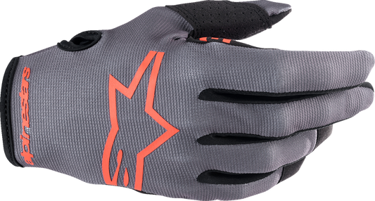 ALPINESTARS Radar Gloves - Magnet Neon/Red - Medium 3561823-9397-M