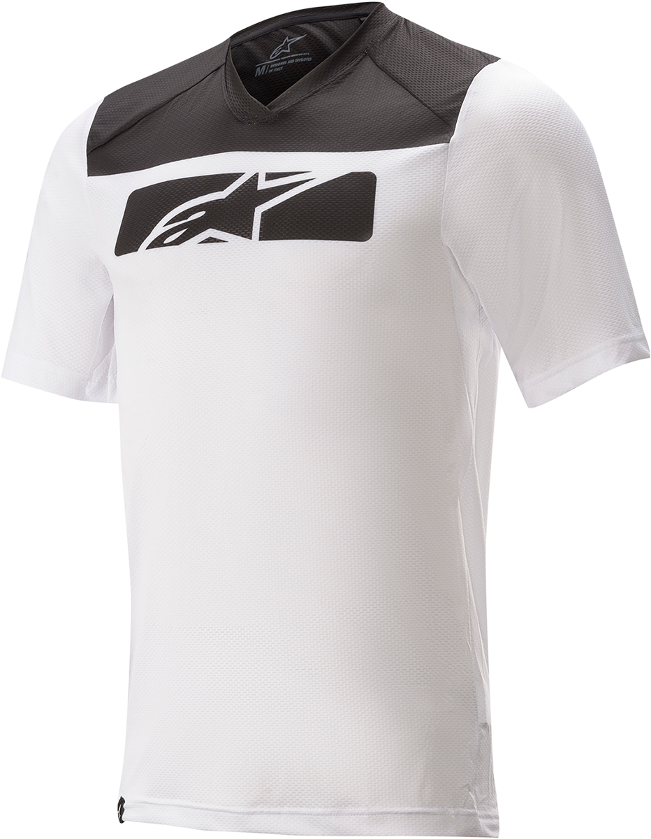 ALPINESTARS Drop 4.0 Jersey - Short-Sleeve - White/Black - Small 1766220-21-SM