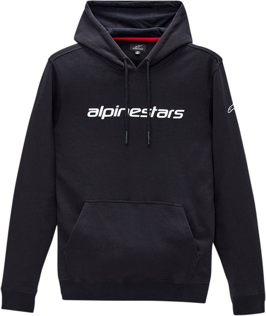 ALPINESTARS Linear Hoodie - Black/White - Large 12135167010L