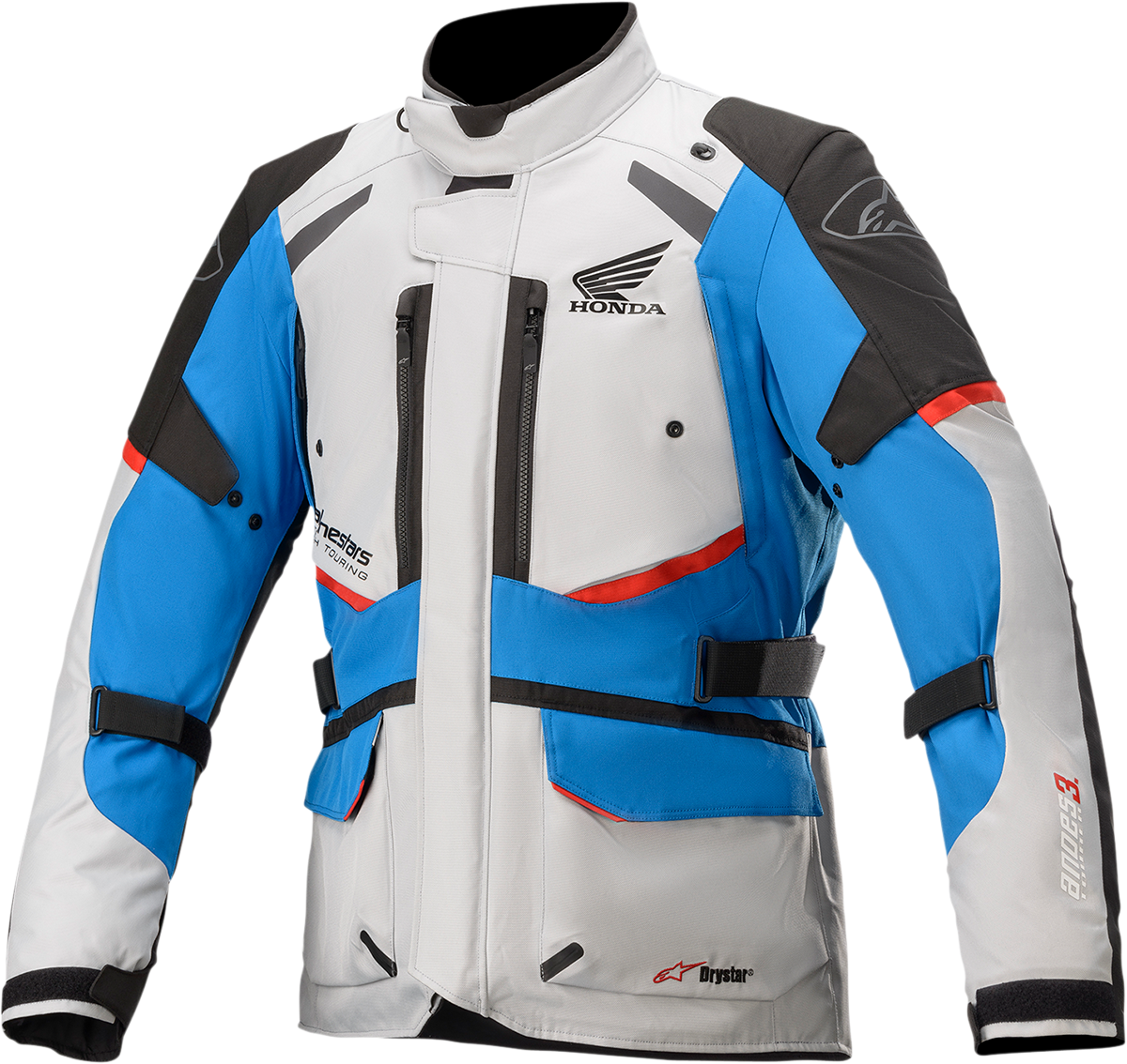 ALPINESTARS Honda Andes v3 Drystar® Jacket - Gray/Blue/Red - 3XL 3207421-9173-3X