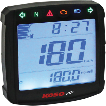 KOSO NORTH AMERICA XR-01S Speedometer - 2.94" L x 3.05" W x 0.94" D BB026001