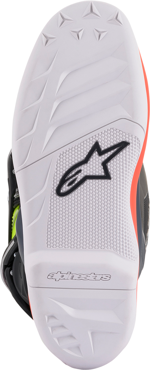 ALPINESTARS Youth Tech 7S Boots - Black/Gray/Red/White/Yellow - US 7 2015017-9058-7