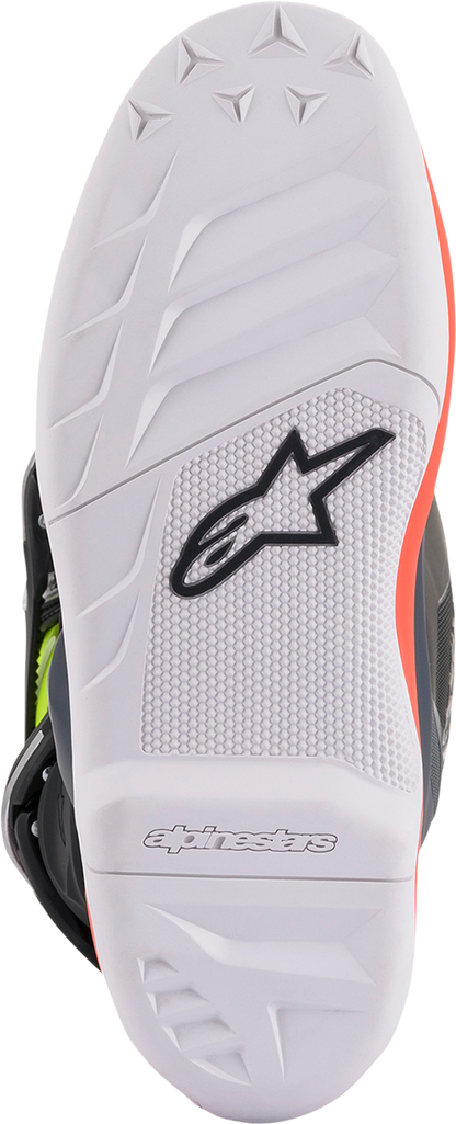 Botas ALPINESTARS Tech 7S - Negro/Gris/Rojo/Blanco/Amarillo - US 7 2015017-9058-7 