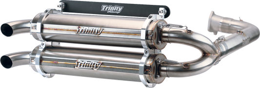 TRINITY RACING Stainless Steel Exhaust TR-4153D-SS