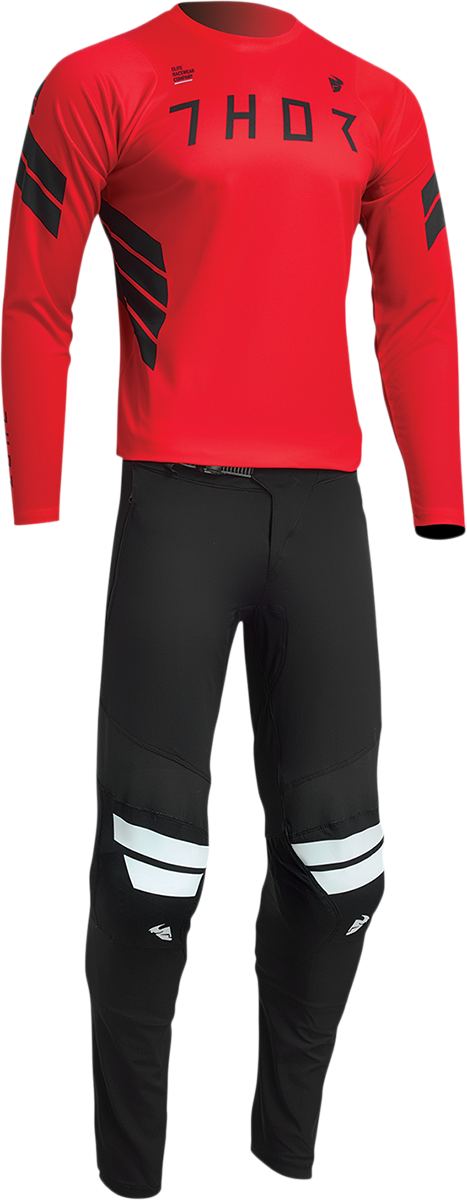 THOR Assist Sting Long-Sleeve Jersey - Red - Small 5020-0032