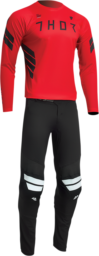 THOR Assist Sting Long-Sleeve Jersey - Red - Small 5020-0032