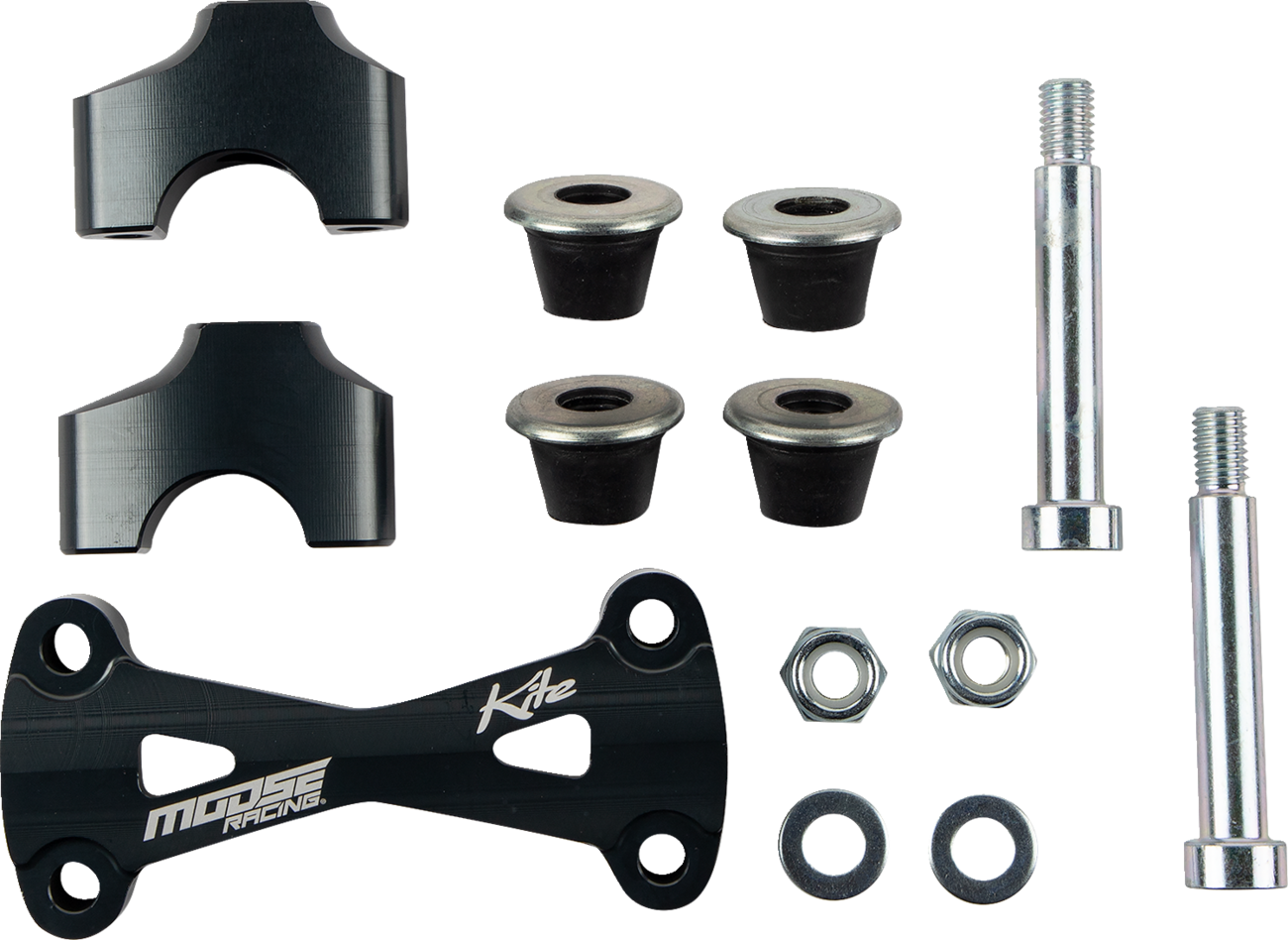 MOOSE RACING Riser Kit - 40 mm - Gray 10.331.B.AN