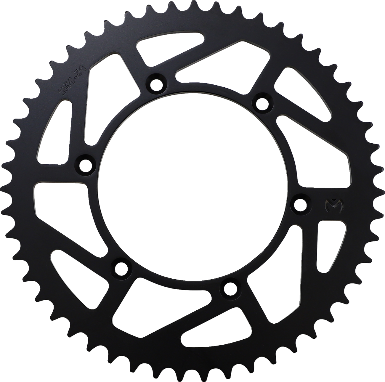 MOOSE RACING Steel Rear Sprocket - Yamaha - 51 Tooth 1210-251-51-STL