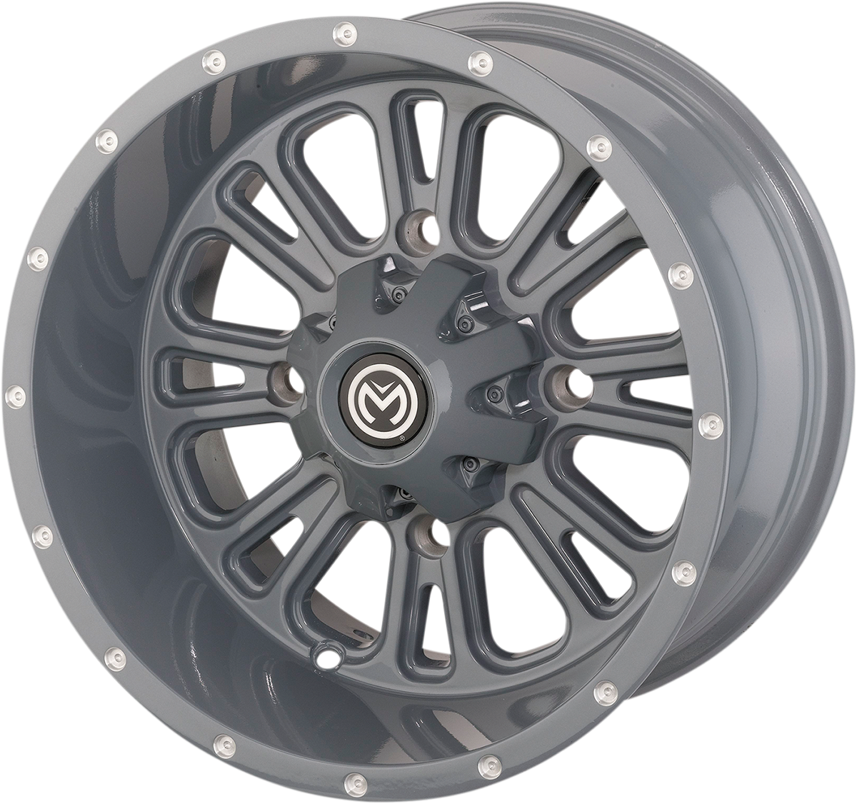 MOOSE UTILITY Wheel - 399X - Rear - Gray - 14x8 - 4/156 - 4+4 399MO148156KG4