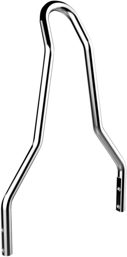DRAG SPECIALTIES Round Tapered Sissy Bar - Chrome - 10" 50263616