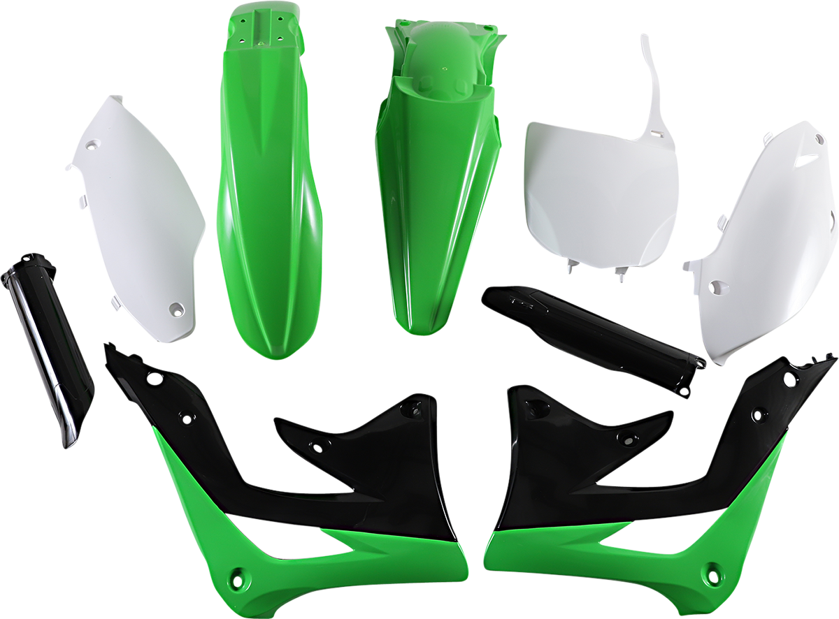 ACERBIS Full Replacement Body Kit - OEM '12 Green/Black/White 2250453593