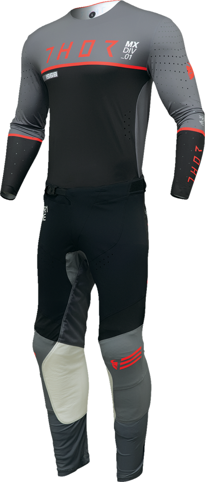 THOR Prime Ace Jersey - Charcoal/Black - 3XL 2910-7664