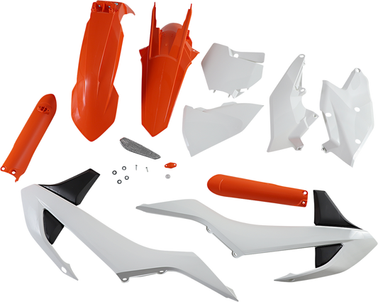 ACERBIS Full Replacement Body Kit - OE '17 Orange/White/Black 2421064618