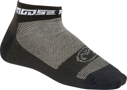 MOOSE RACING Casual Low Socks - Black/Gray - S/M 34310788