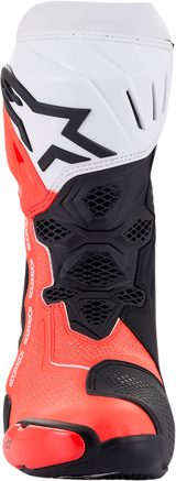 Botas ALPINESTARS Supertech V - Negro/Rojo fluo/Blanco - US 8 / EU 42 2220121-124-42 