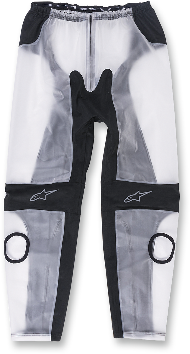 Pantalones impermeables ALPINESTARS Racing - Negro/Transparente - XL 3224917-01-XL 