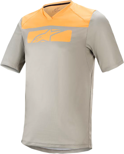 Camiseta ALPINESTARS Drop 4.0 - Manga corta - Gris/Naranja - Pequeña 1766220-6004-SM 