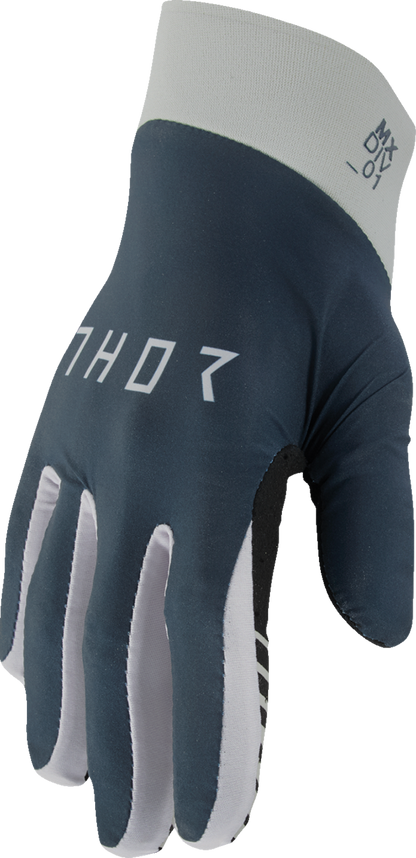 THOR Agile Gloves - Solid - Midnight/Gray - XS 3330-7675